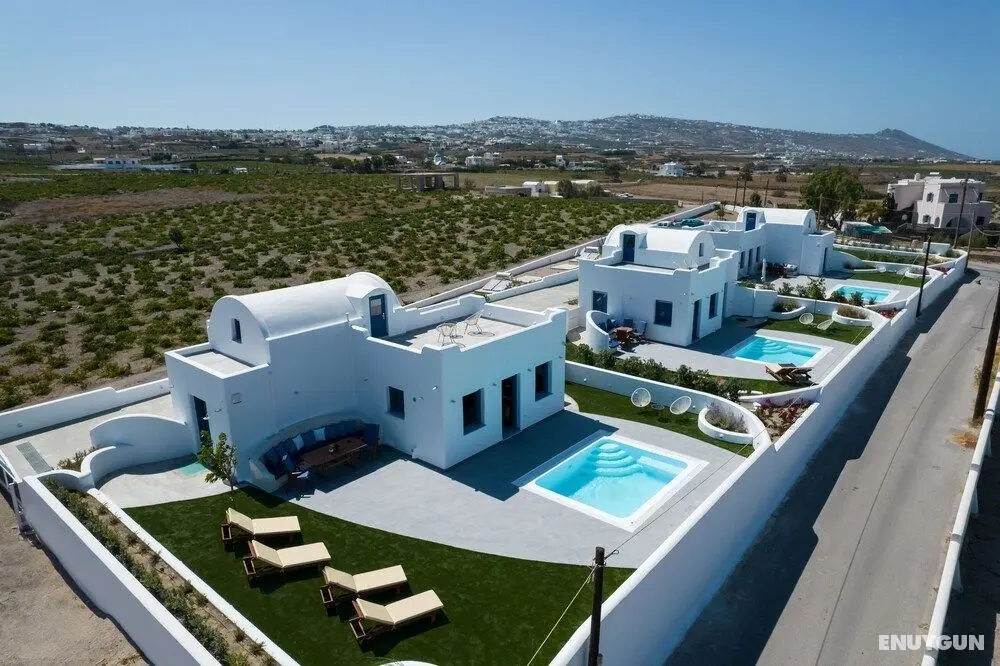 Kyklos luxury Villas with private pool - Dış Mekan