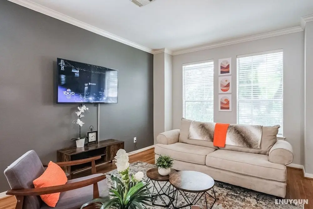 La Maison Heights in Houston Heights, Luxury Stays, Work-cation, High Speed Wifi - Öne Çıkan Resim