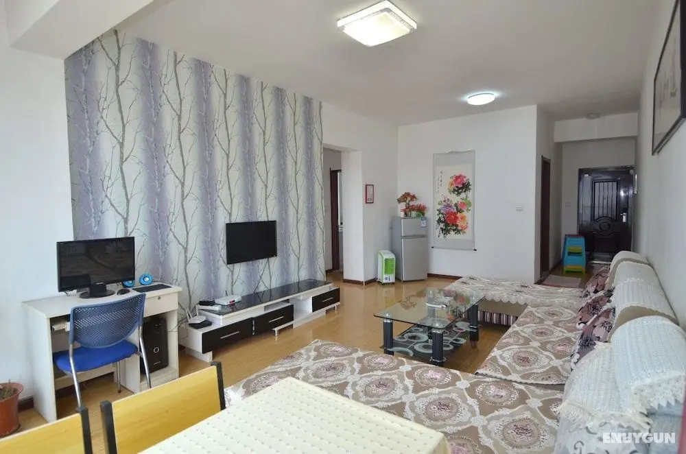 Lanzhou Longshang Mingzhu Apartment Three-bedroom suite - Öne Çıkan Resim