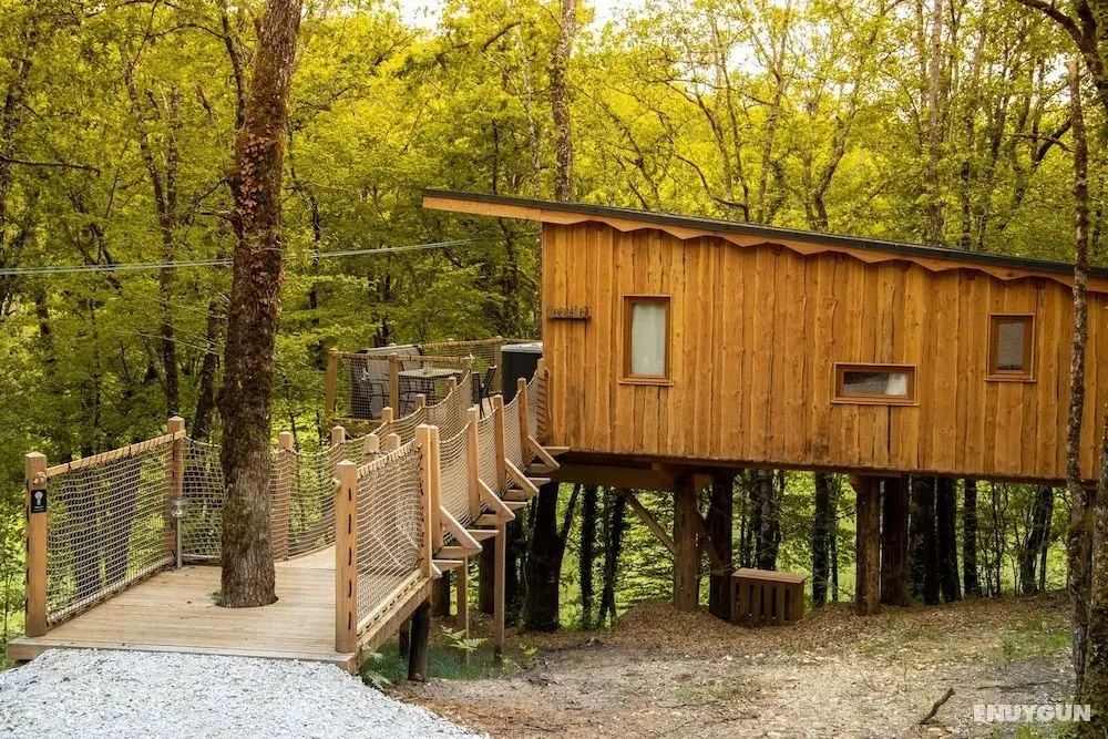 Les Cabanes Perchées du Mas del Bosc - Oda