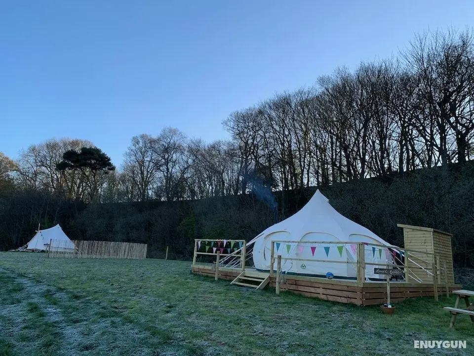 Lovely Spacious Lotus Bell Tent in Shaftesbury, UK - Öne Çıkan Resim