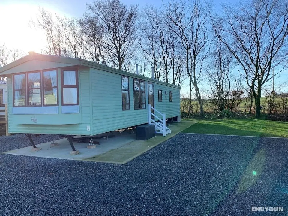 Lovely Static Holiday Caravan in Whithorn - Dış Mekanlar