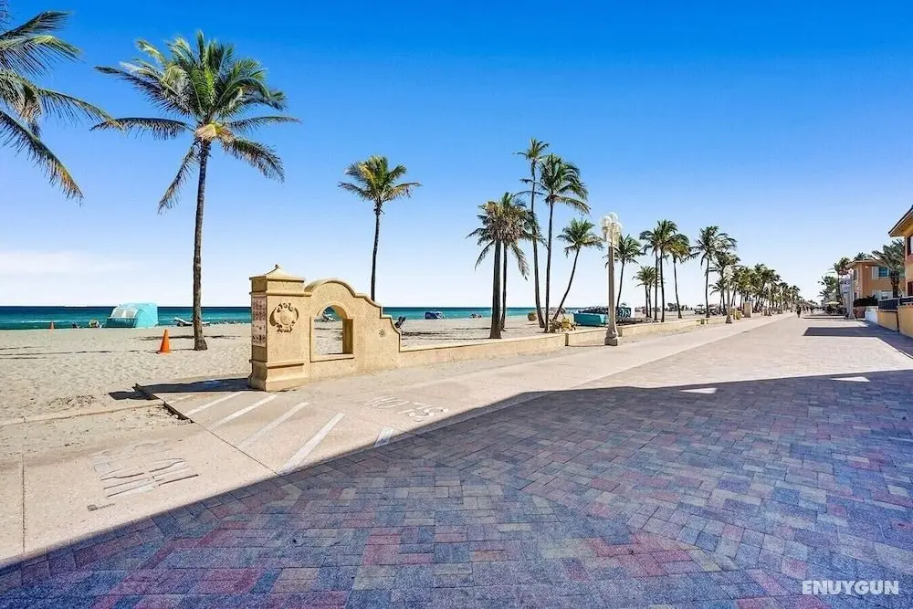 Lovely Studio/bath, Hollywood Beach, Free Parking - Plaj