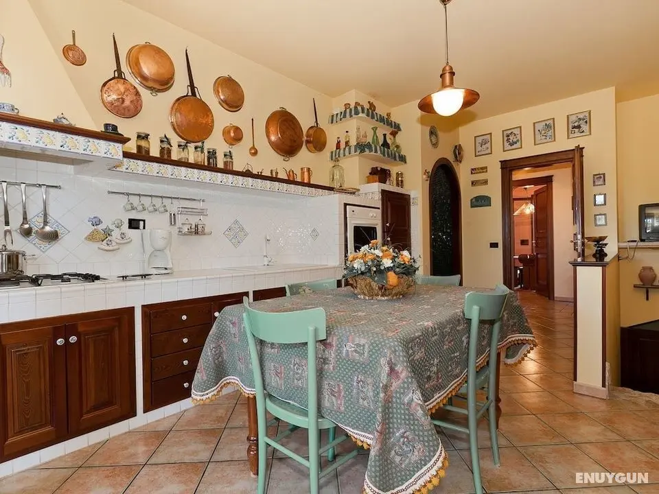 Lovely Villa With Swimming Pool in Cinisi - Mutfak