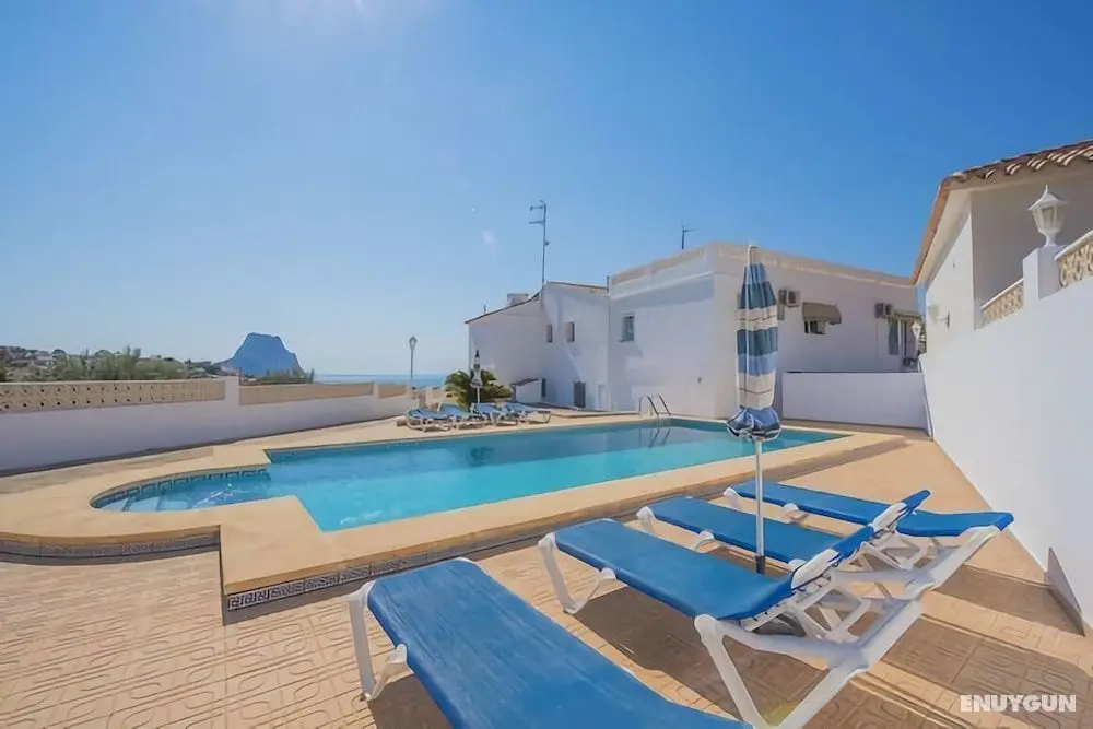 Low Price 4 Bedroom Villa With Nice View Over The Sea, Private Pool, Wifi, BBQ - Öne Çıkan Resim