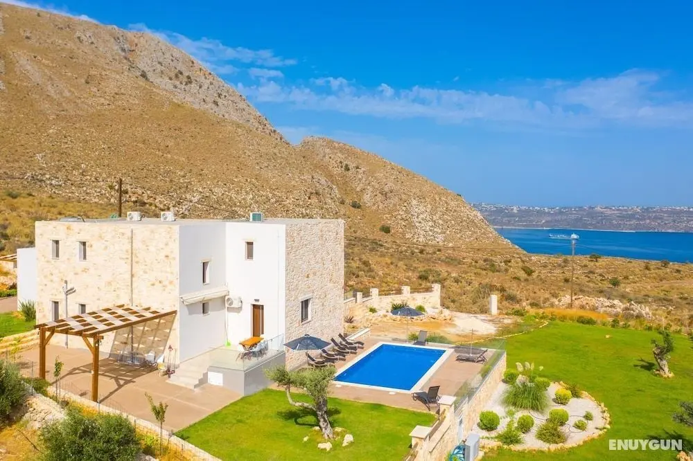 Villa Lulla Large Heated Private Pool Sea Views A C Wifi - 3200 - Öne Çıkan Resim