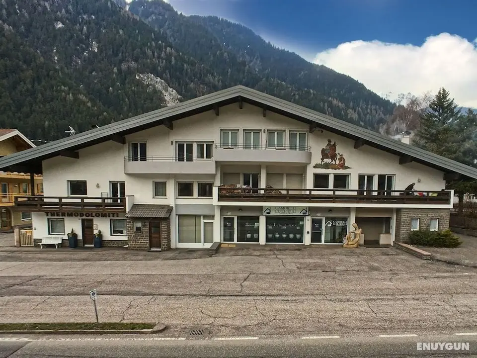 Lush Apartment in Predazzo Dolomite With Balcony - Dış Mekan
