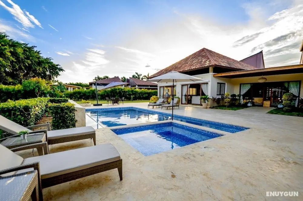 Luxurious 5-bdr Villa at Casa de Campo With Pool Jacuzzi Games Hibachi Staff - Öne Çıkan Resim