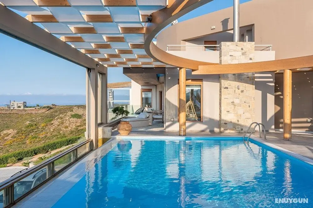 Luxurious Villa With Amazing Views Infinity Heated Pool Hamam Billiard Childrens Area - Oda