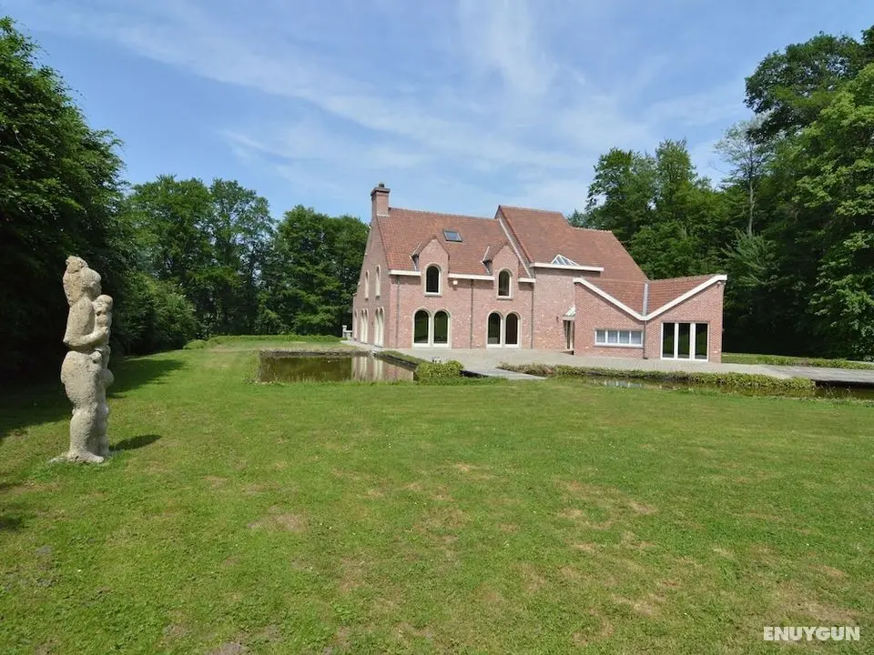 Luxurious Country House in Flemish Ardennes With 2 Ponds - Dış Mekan