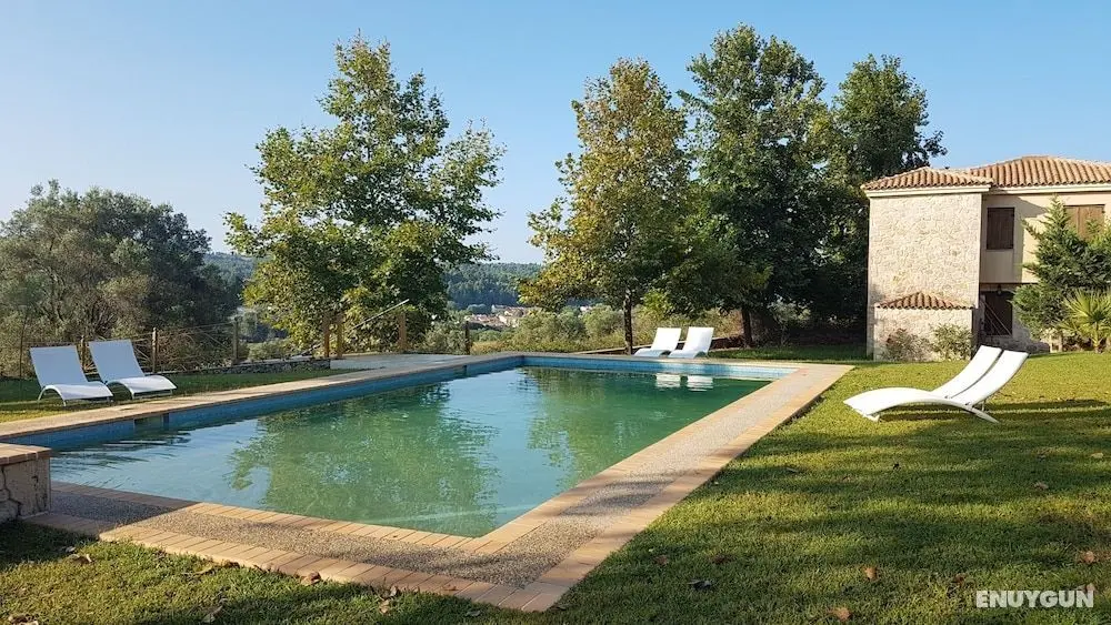 Luxurious Stone House in Elani - Havuz