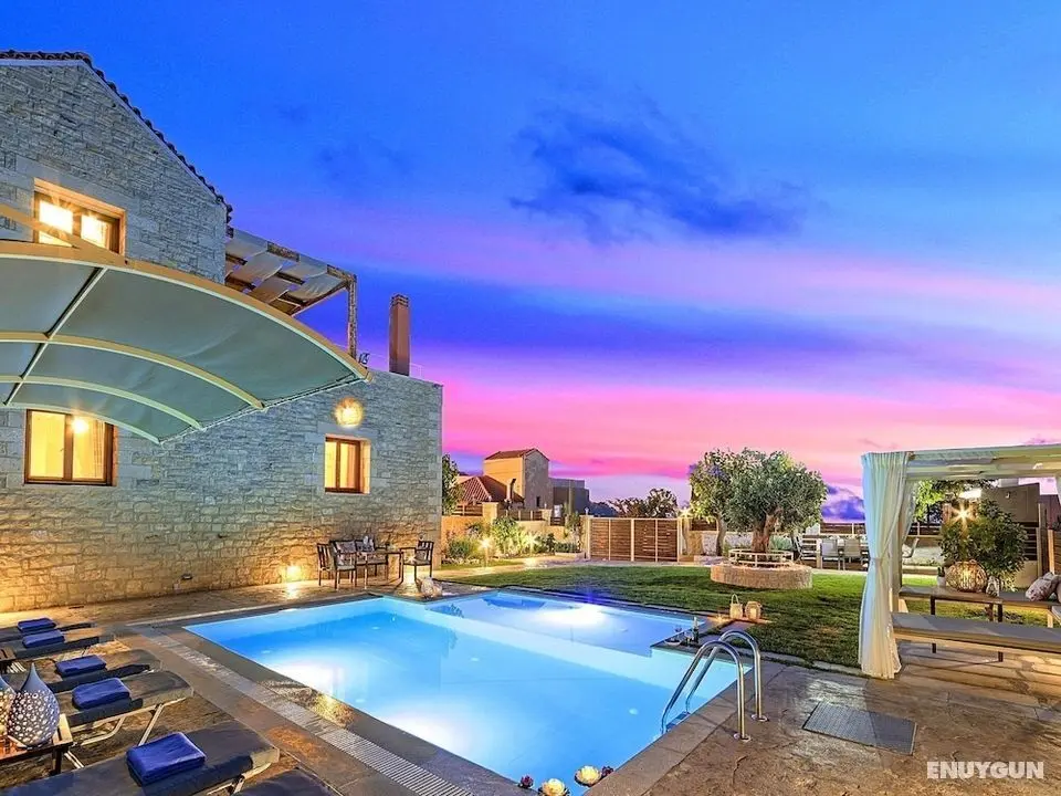Luxurious Villa With Swimming Pool in Kavallos Greece - Öne Çıkan Resim