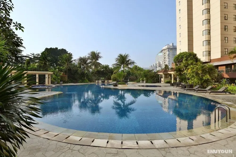 Luxury 3Br Apartment At Sudirman Tower Condominium - Havuz