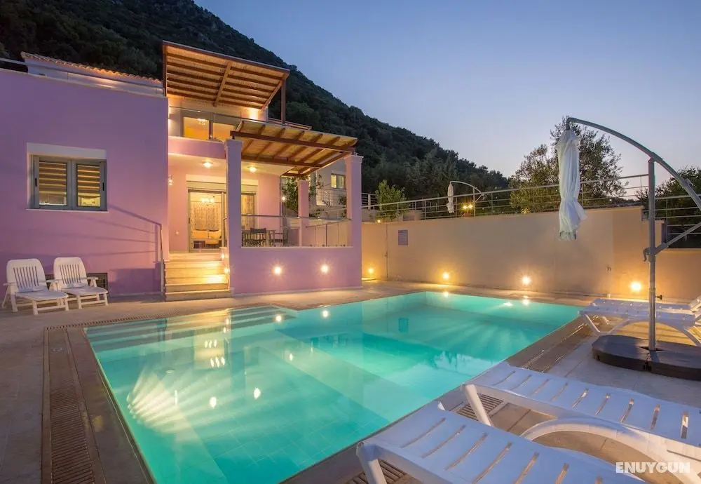 Luxury Villa for 6 Amazing Sea View Pool - Öne Çıkan Resim