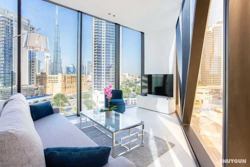Luxury Apt W Burj Khalifa Vw Dubai Canal Access - Oda