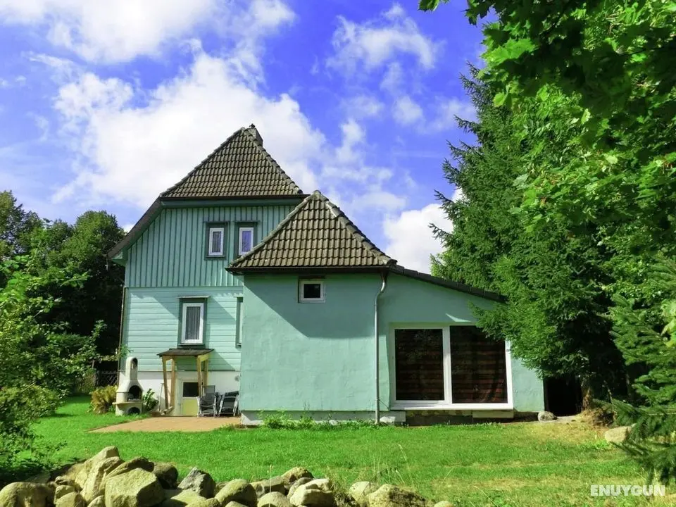 Luxury Holiday Home in Harz Region in Elend Health Resort With Private Indoor Pool and Sauna - Dış Mekan