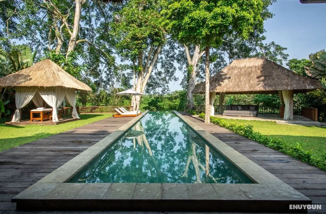 Luxury Jungle Villa, 3 BR, Ubud With Staff - Öne Çıkan Resim