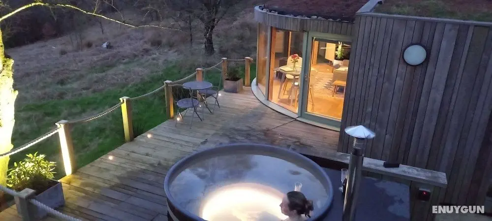 Luxury and Peaceful 1-bed Roundhouse With Hot Tub - Öne Çıkan Resim