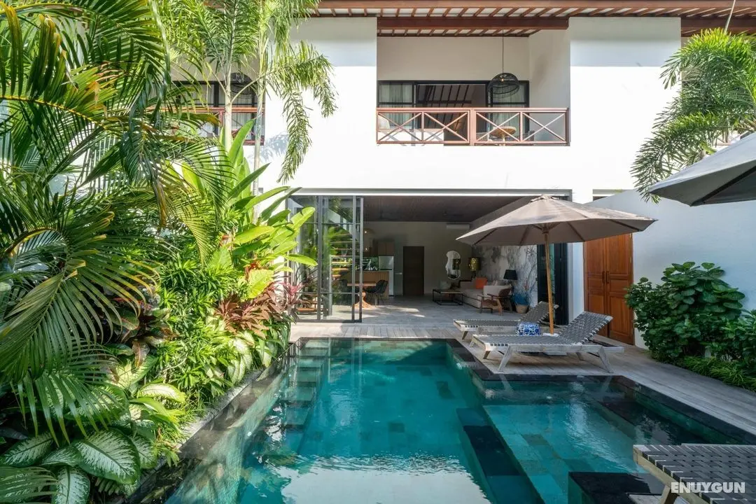 Luxury Private Loft, 2 BR, Canggu With Staff - Dış Mekan