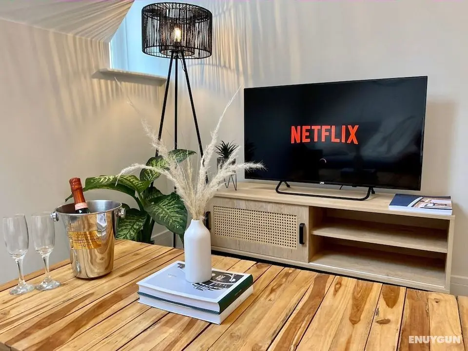 Luxury Scandi Inspired 1 Bed Apartment - Öne Çıkan Resim