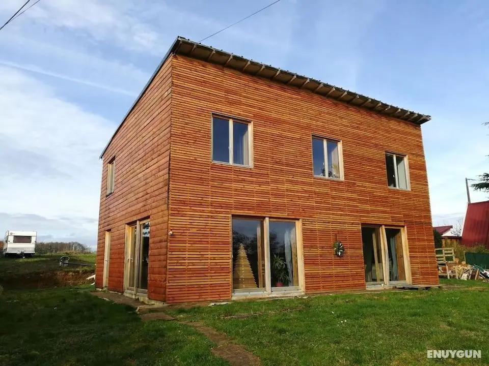 Maison Écologique en Paille - Dış Mekan
