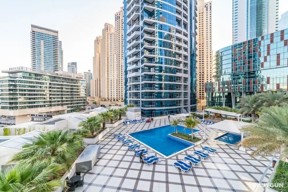 Maison Privee - Stunning Apartment w/ Dubai Marina View - Dış Mekanlar