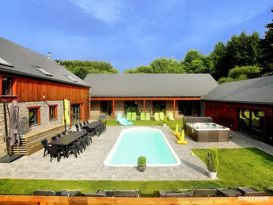 Villa in Manhay With Heated Outdoor Swimming Pool and Sauna - Öne Çıkan Resim