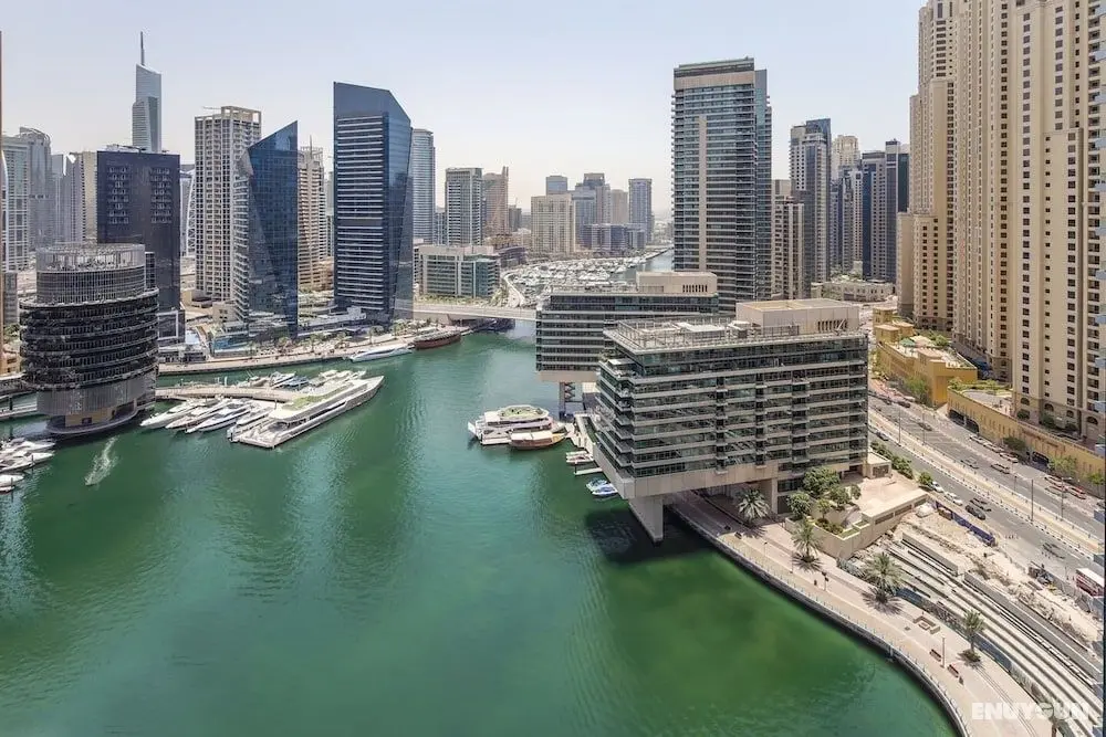 Marina Views! Beautiful 1BR in Dubai Marina - İç Mekan