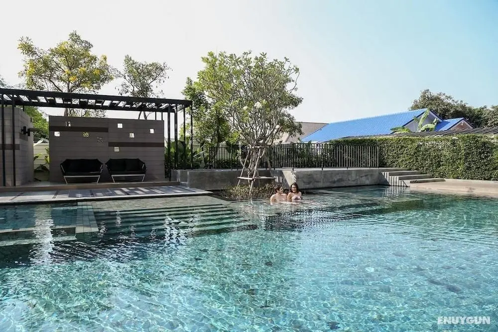 Marine Room At Baan Khun Koey Hua Hin - Havuz