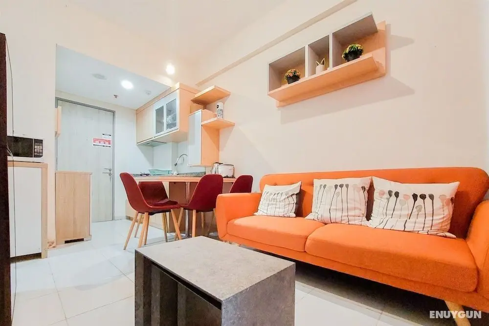 Minimalist And Comfort Design 2Br At Akasa Pure Living Bsd Apartment - Öne Çıkan Resim