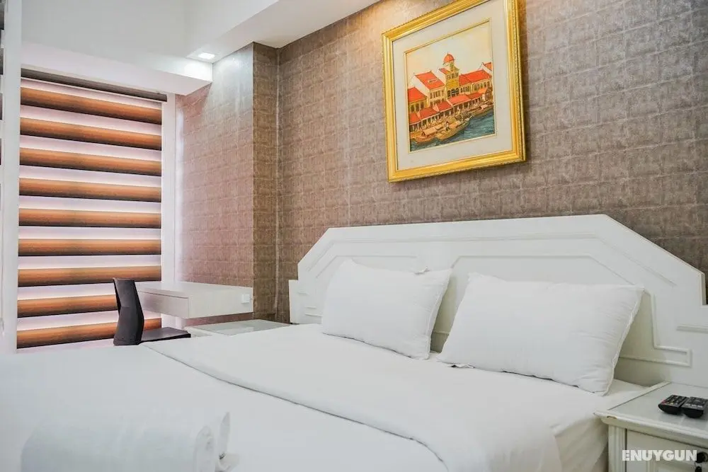 Minimalist Studio Apartment with City View at M-Town Residence - Öne Çıkan Resim