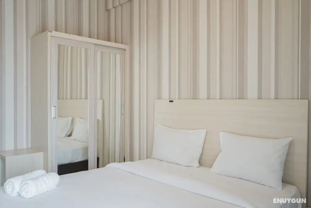 Minimalist and Stylish Studio Skylounge Tamansari Apartment By Travelio - Öne Çıkan Resim