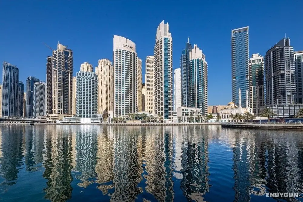 Minutes From Beach! Bright 1BR in Dubai Marina! - Öne Çıkan Resim