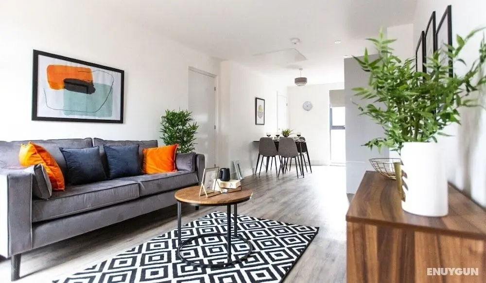 Modern 1-bed - Brand New - Central - Free Wi-fi - Öne Çıkan Resim