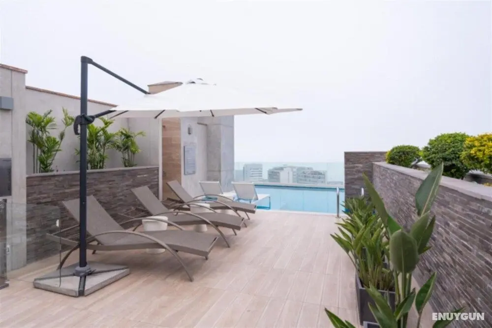 Modern 1Br New Flat w Terrace Pool Gym - Oda