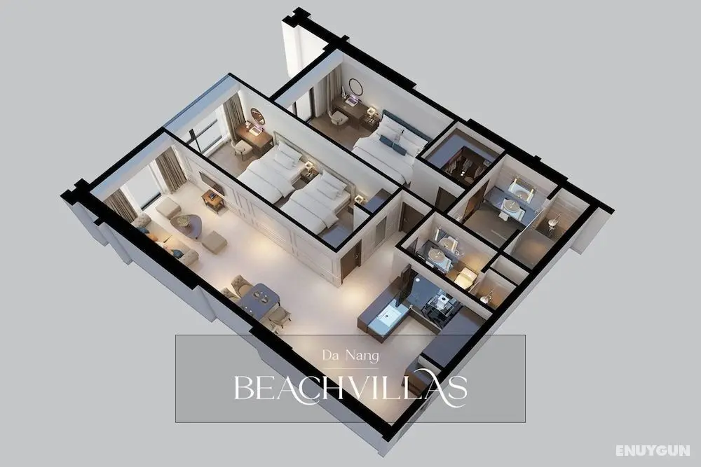 Modern 2 Br Apartment at 4points Opposite Beach - Mülk Olanakları