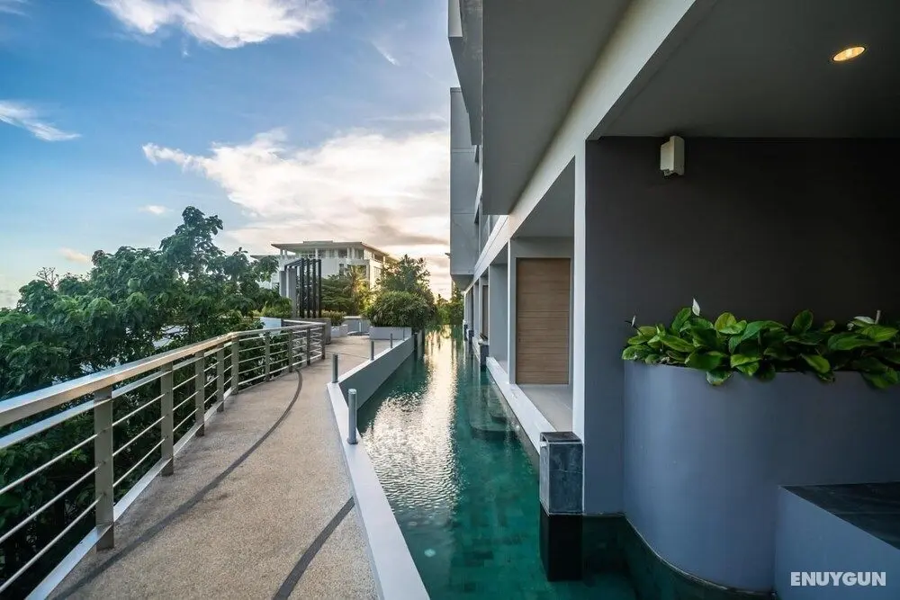 Modern Apartment With Pool Access The Ark Karon - Oda