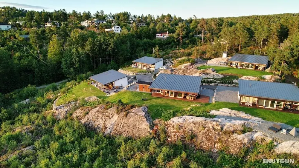 Modern Cabin With a Panoramic View of Oslo Fjord - Dış Mekan