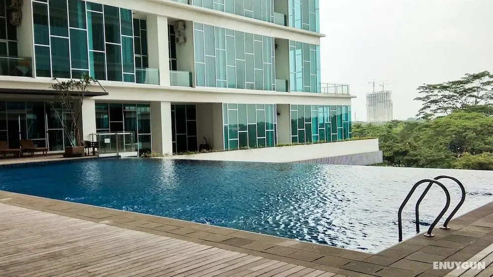 Modern and Cozy 1BR Brooklyn Alam Sutera Apartment - Dış Mekan