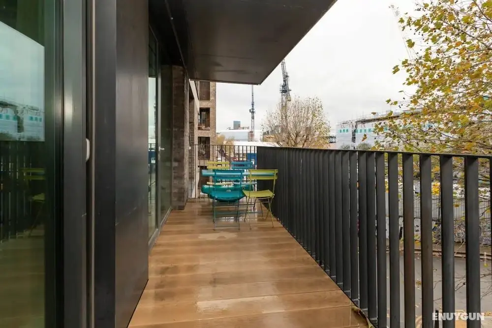 Modern Family Friendly 2 Bedroom Flat in Hackney Wick - Dış Mekan