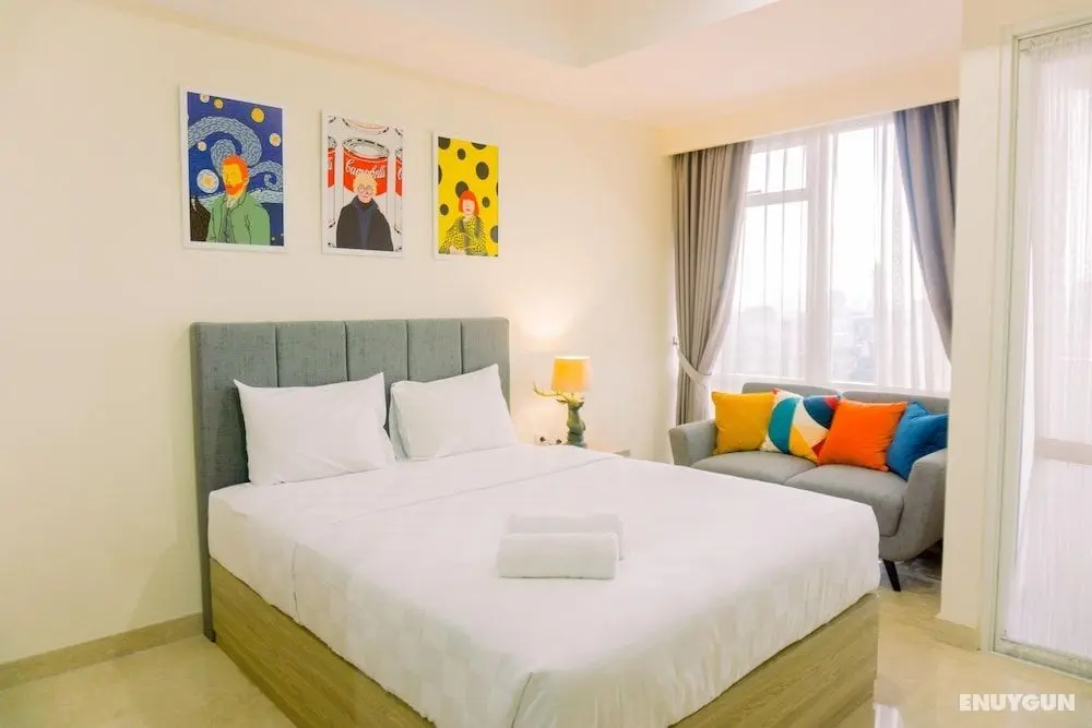 Modern Look And Comfort Studio At Menteng Park Apartment - Öne Çıkan Resim