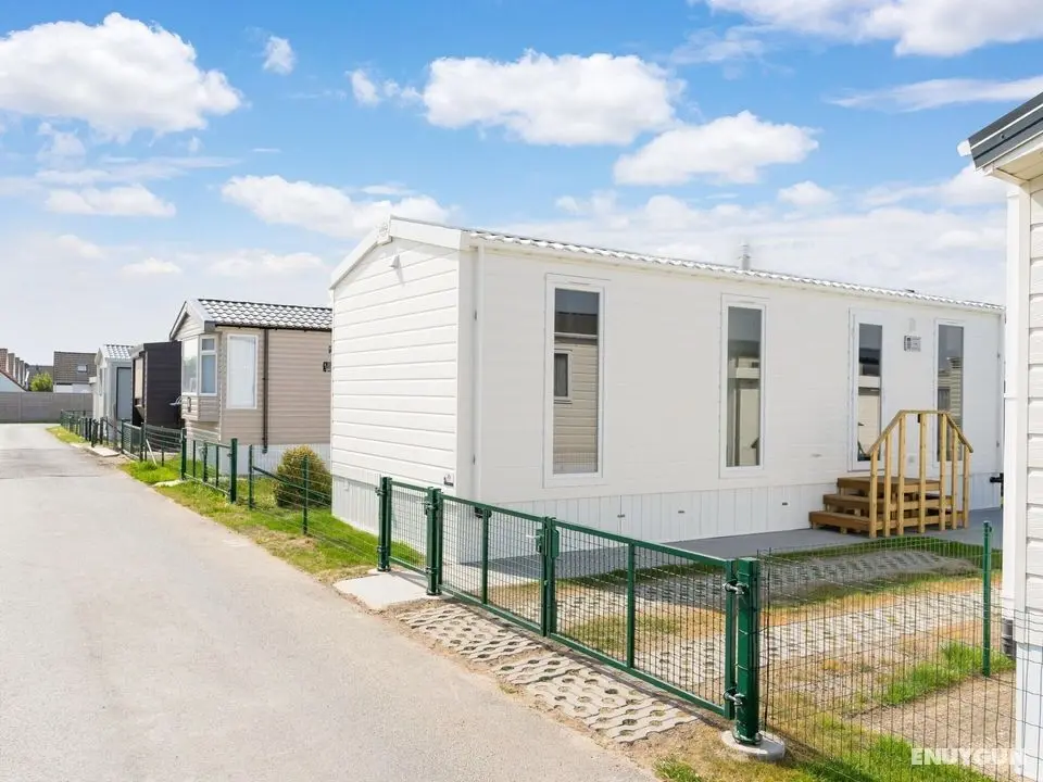 Modern Mobile Home in Middelkerke With Garden - Öne Çıkan Resim