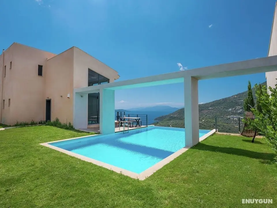 Modern Villa With Private Pool in Sivota - Öne Çıkan Resim