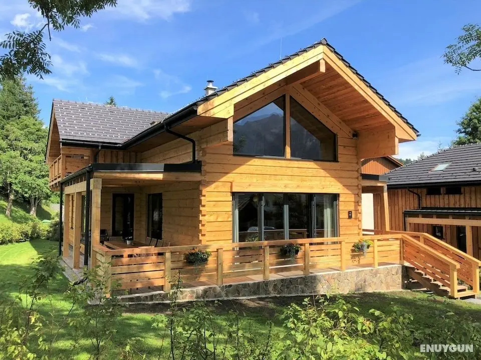 Modern Wooden Chalet in Tauplitz / Styria With Sauna - Öne Çıkan Resim