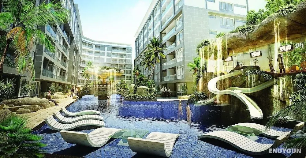 Modernized Condo 3pax Central Pattaya - Havuz