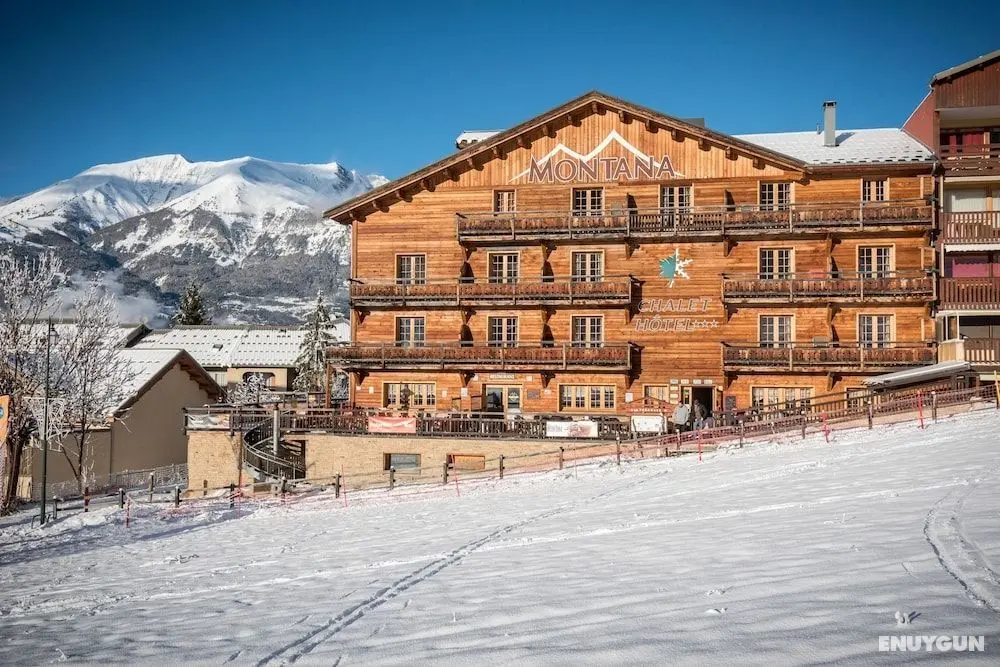 Montana Chalet Hôtel - Dış Mekan