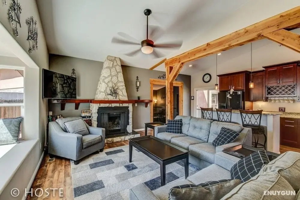 Mtn Dream! Fireplace, Patio & Hot Tub 4BR - Öne Çıkan Resim
