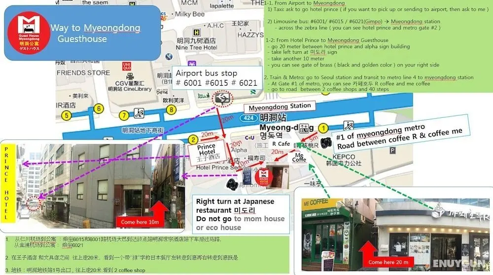 Myeongdong Guesthouse - Dış Mekan