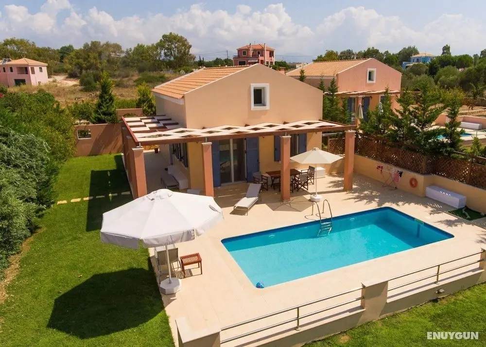 Nafsika Beach House Large Private Pool Walk to Beach Sea Views A C Wifi Car Not Required - 1880 - Öne Çıkan Resim