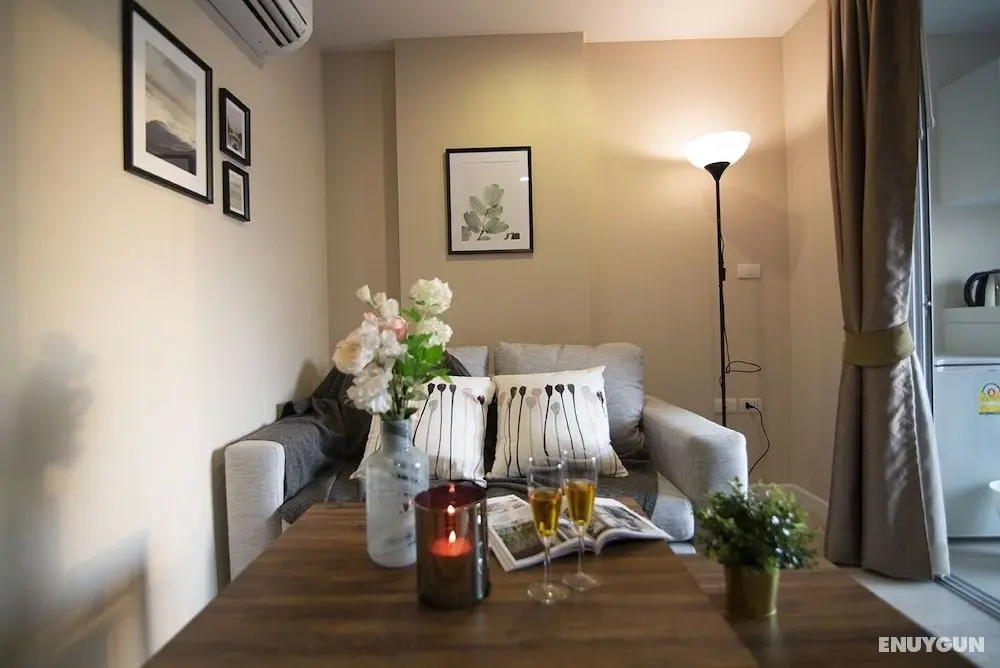 Near BK University Quiet Condo in Rama4 bkb130 - Öne Çıkan Resim